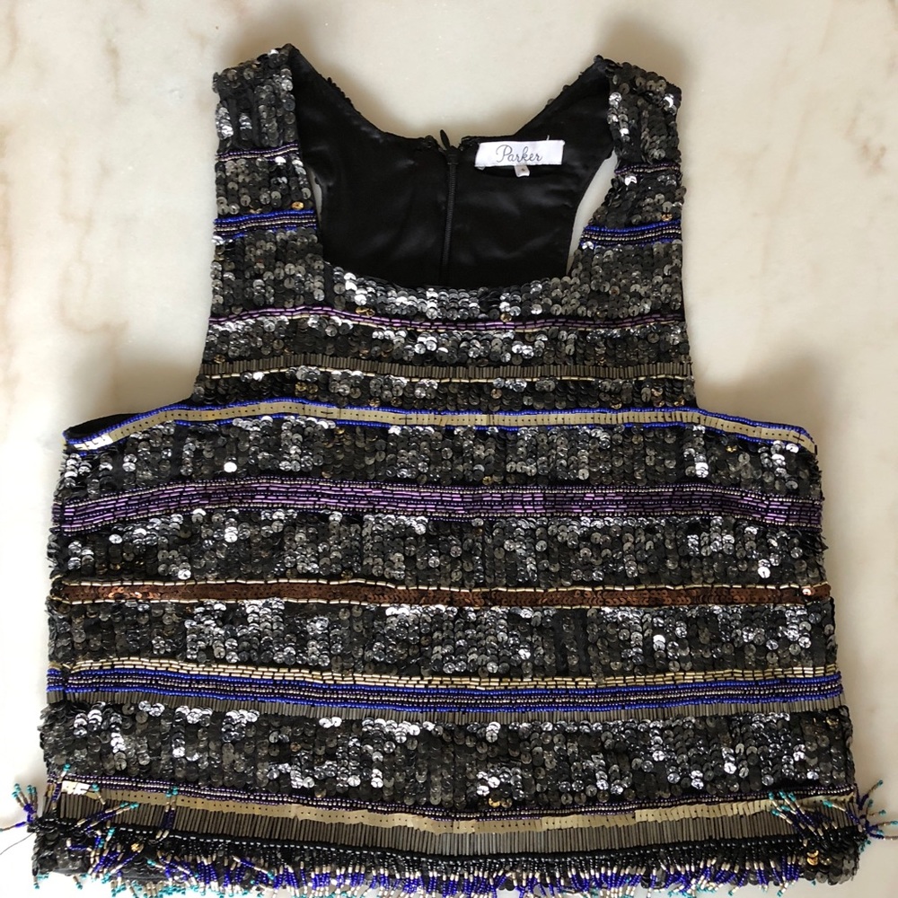 Parker sequin crop top - Picture 5 of 7
